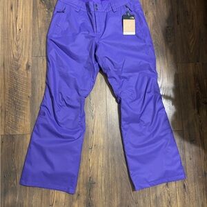 The North Face Purple Snow Pants